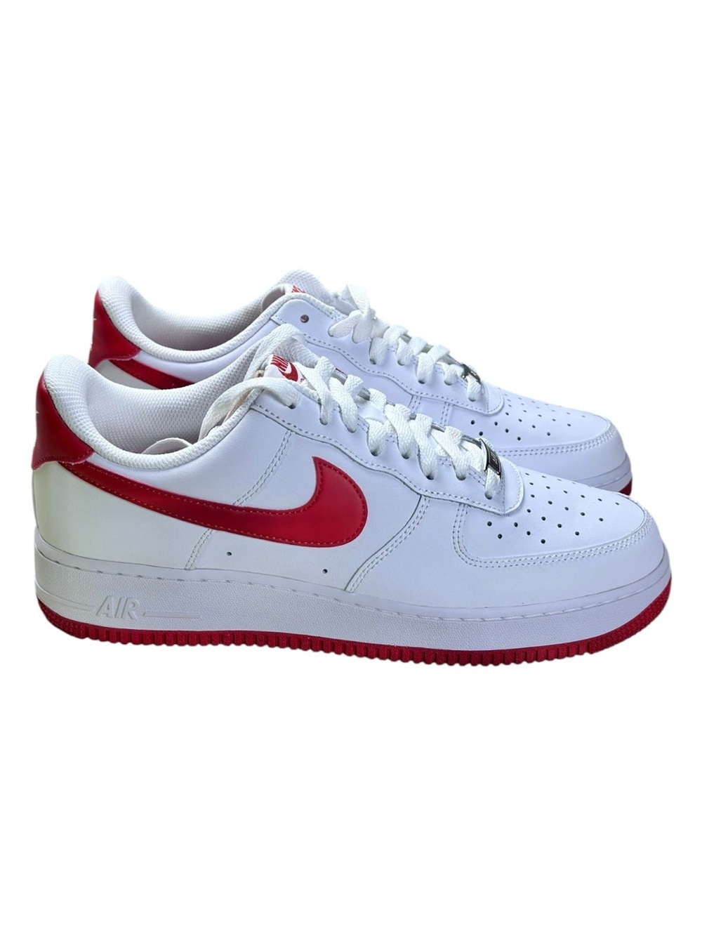 New In Box Nike Air Force 1 '07 White Gym Red FJ4146-106